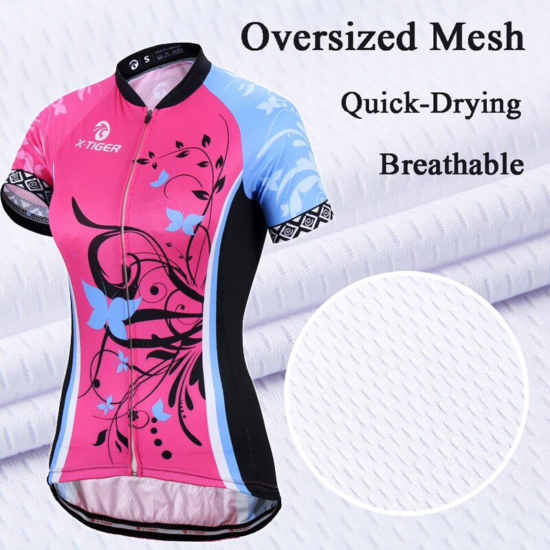 Summer Women MTB Bike Cycling Clothing Set