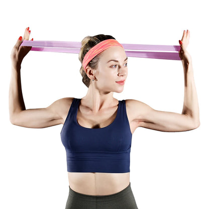 5-Level Resistance Bands Set — Mini Loop Latex Bands for Strength Training, Pilates & Yoga