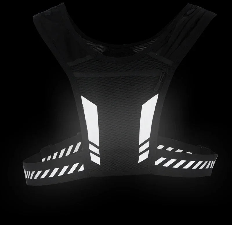 Reflective Lightweight Running Vest Backpack with Phone & Card Storage  Alternative SEO-friendly options: