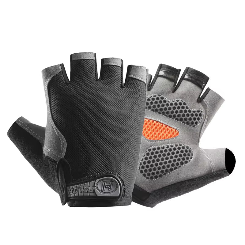 Cycling Gloves anti Slip Half Fingerless 