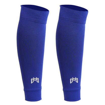 Medicaptain Pre-Cut Soccer Sleeve Socks for Adults and Youth, Companion for Soccer Grip Socks, Securely Holds Shin Guards