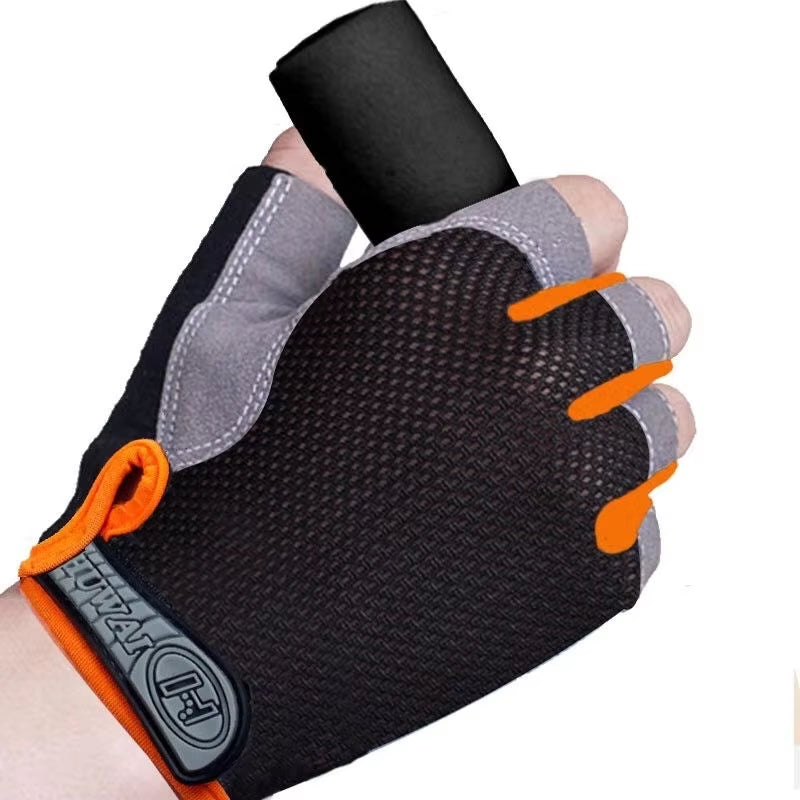 Cycling Gloves anti Slip Half Fingerless 