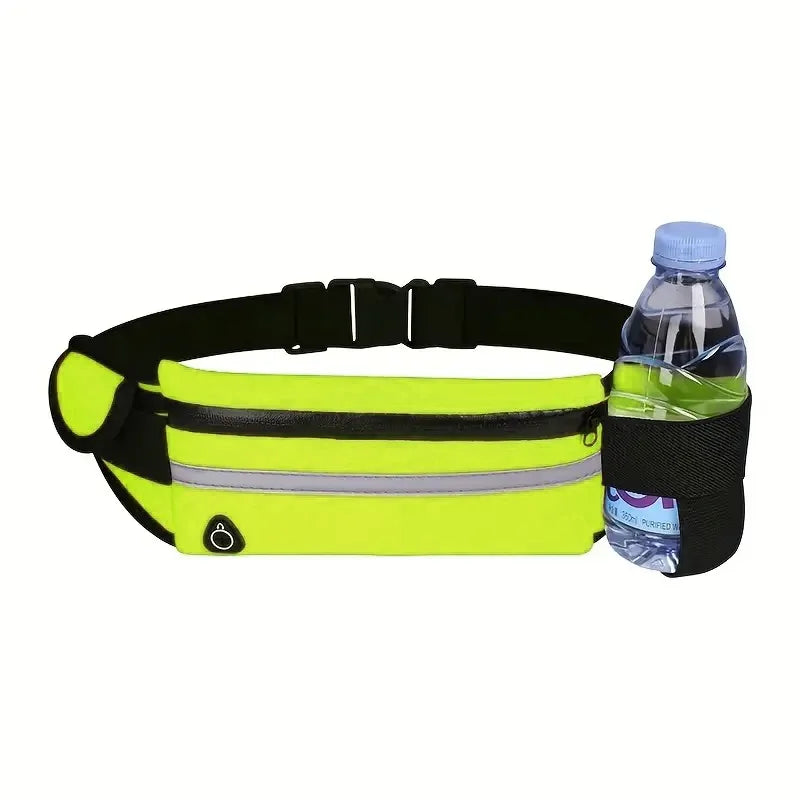 Waterproof Running Waist Bag — Sports Belt Phone Holder for Men & Women, Gym & Cycling Waist Pack