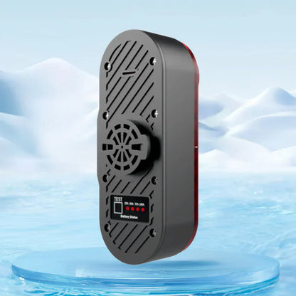 Battery-Powered Rear Cycling Camera with Tail Lamp