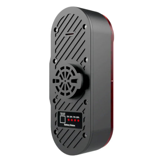 Battery-Powered Rear Cycling Camera with Tail Lamp