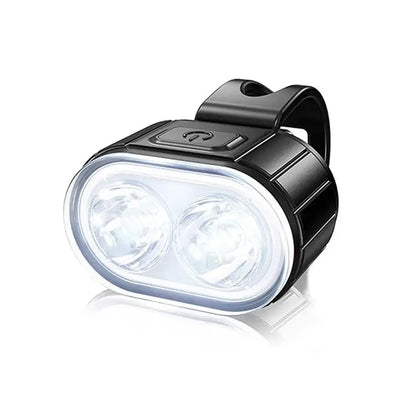 USB Rechargeable LED Bike Light Set – Waterproof Front & Rear Safety Lights 