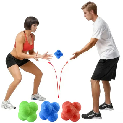 Reaction Bounce Balls Hexagon