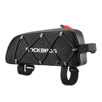 Waterproof Top Tube Bike 1L Ultralight Cycling Bag Black