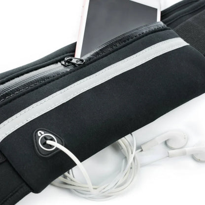 Waterproof Running Waist Bag — Sports Belt Phone Holder for Men & Women, Gym & Cycling Waist Pack