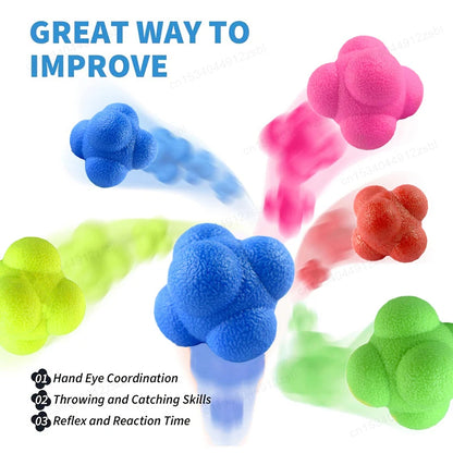 Reaction Bounce Balls Hexagon