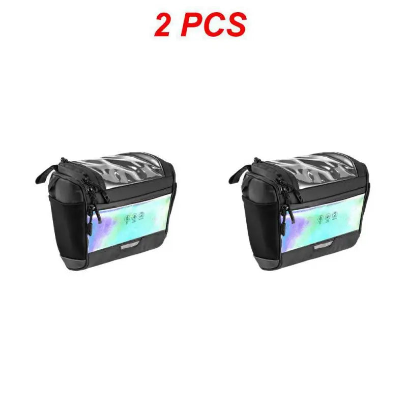 2 PCS Reflective Waterproof Cycling Bag