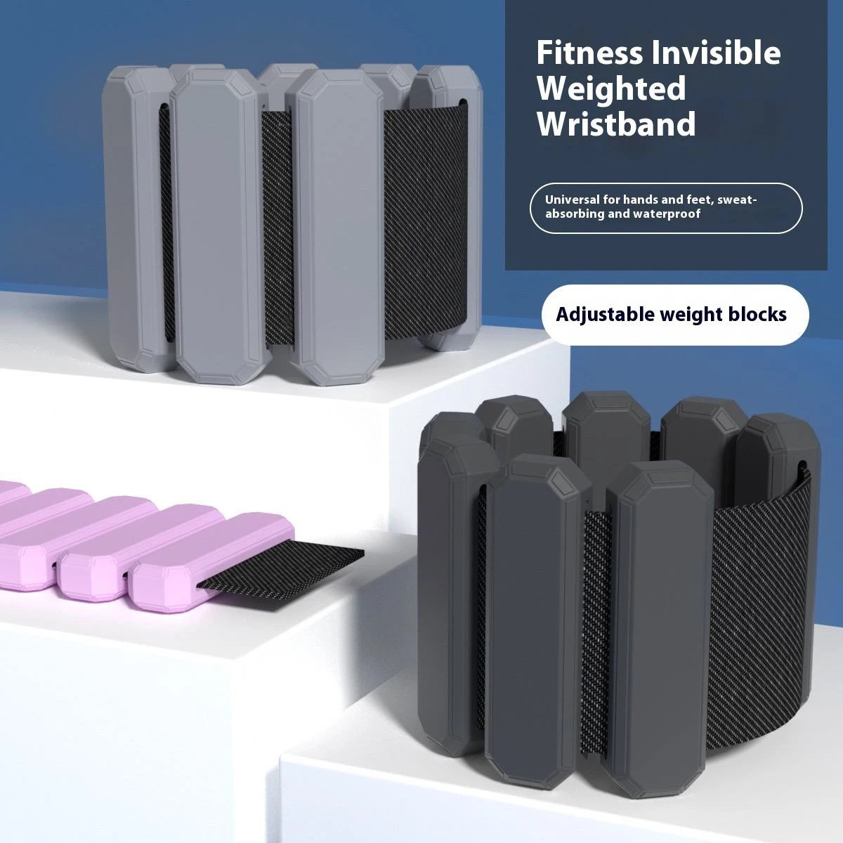 2 lb Adjustable Wrist & Ankle Weights