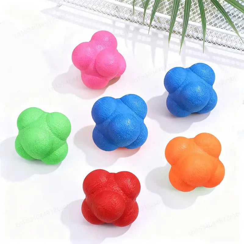 Reaction Bounce Balls Hexagon