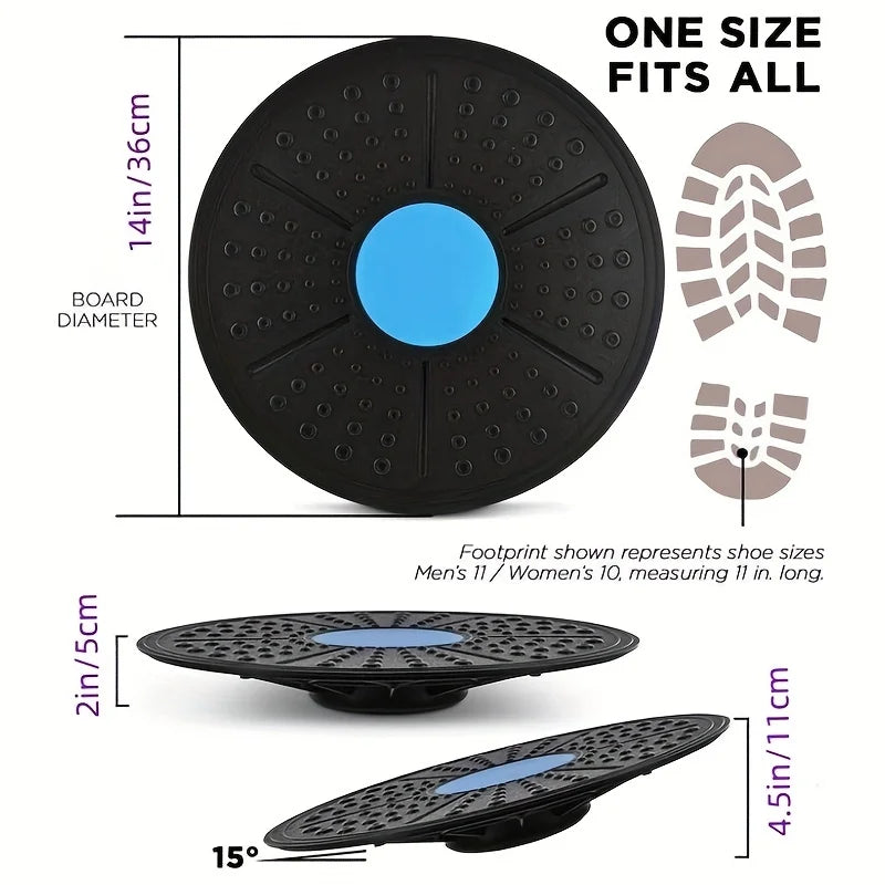 Yoga Balance Board for Fitness & Rehab Training