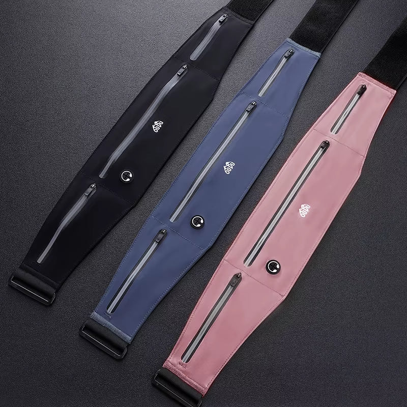 Running Belt Waist Bag for Mobile Phone Women Men Sport Fanny Pack Cell Phone Pouch Waterproof Jogging Gym