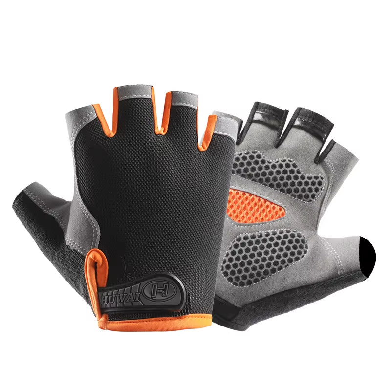 Cycling Gloves anti Slip Half Fingerless 