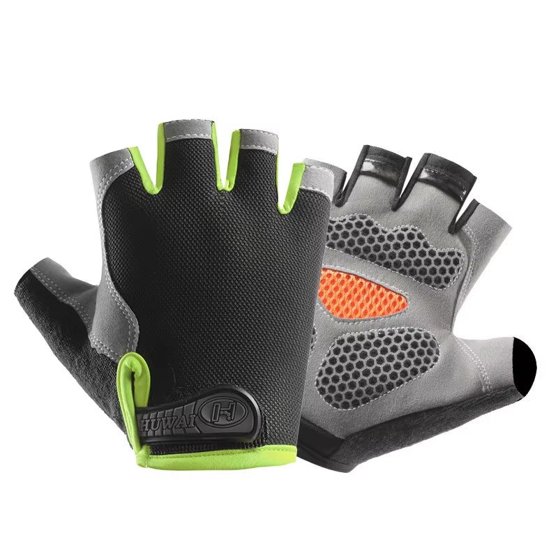 Cycling Gloves anti Slip Half Fingerless 