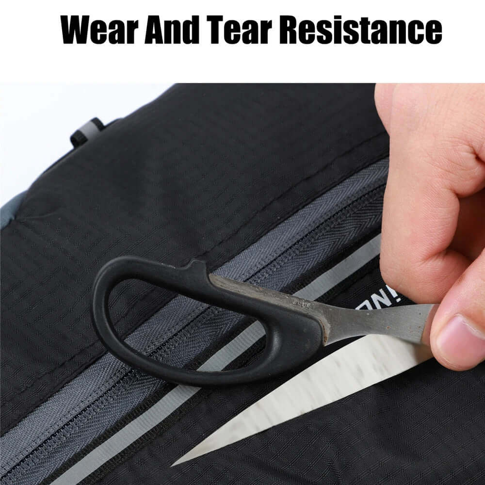 Waterproof Backpack designed for outdoor activities, featuring a rugged, lightweight design and breathable material.