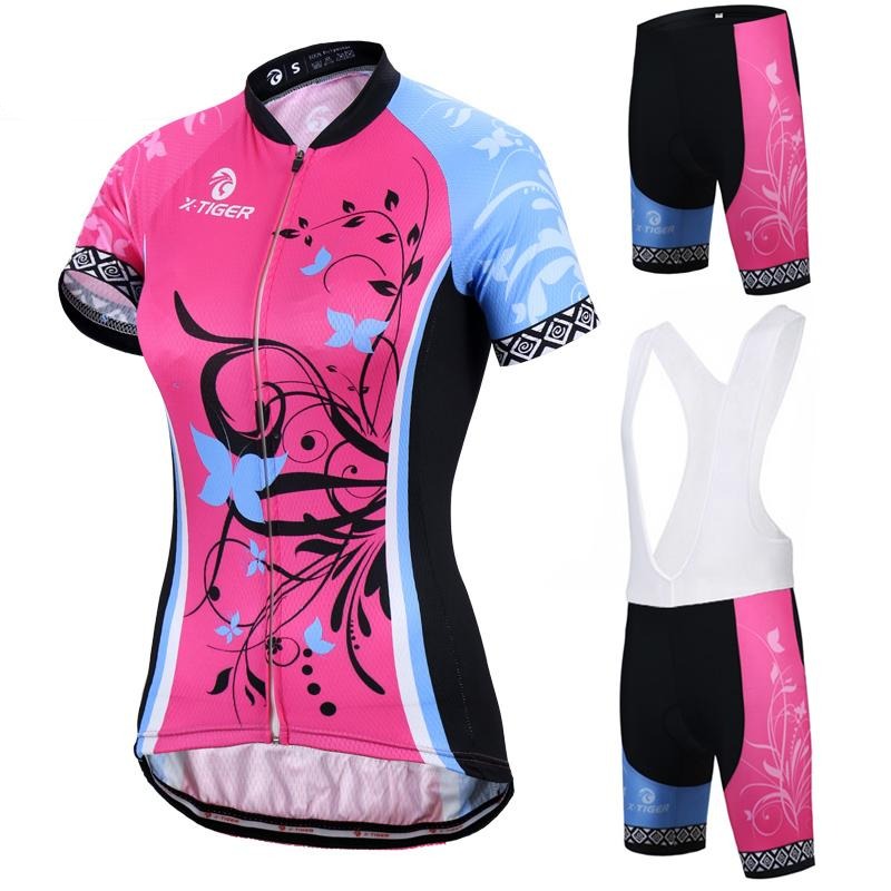 Summer Women MTB Bike Cycling Clothing Set